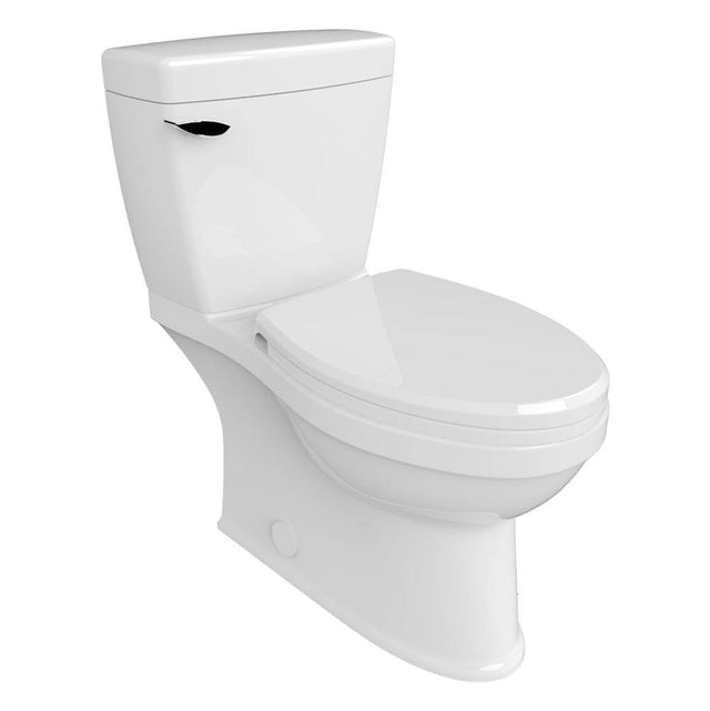 Laufen - Floorstanding 2PC Water Closet Bowl ONLY, siphonic, including Seat with cover with lowering system - Glossy White