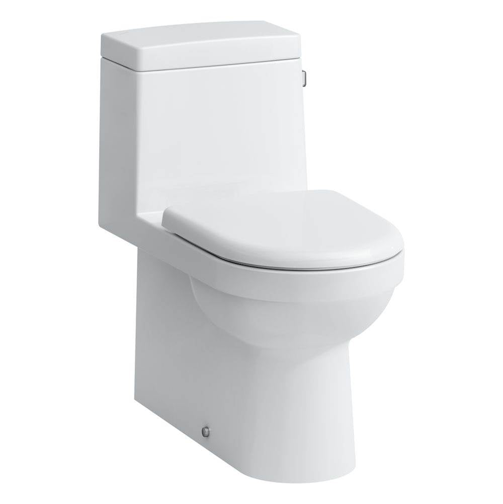 Laufen - Laufen Pro One-piece Water Closet with RH lever, 1.28gpf - Glossy White