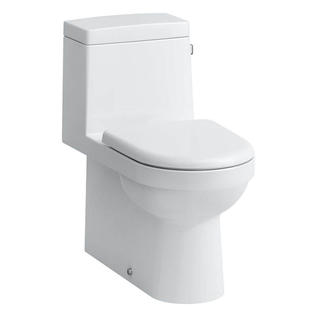 Laufen - Laufen Pro One-piece Water Closet with RH lever, 1.28gpf - Glossy White