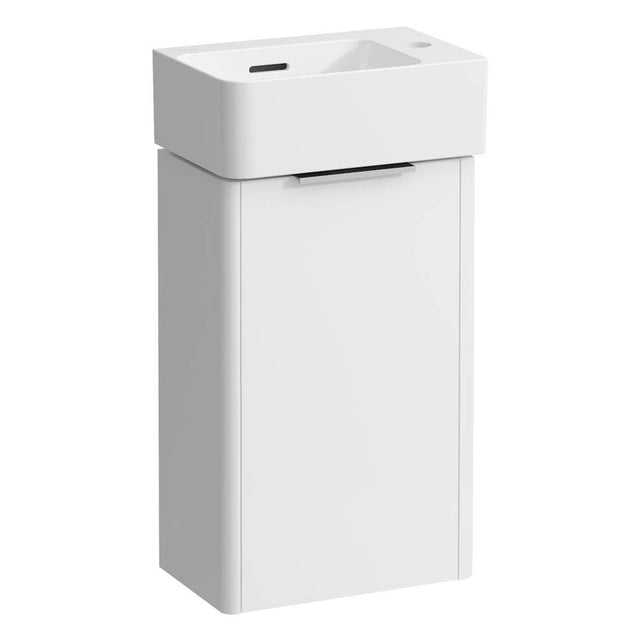 Laufen - Combipack, small washbasin with vanity unit ''Base'' with 1 door - Traffic Grey