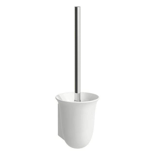 Laufen - Ceramic toilet brush holder, incl. toilet brush - Matte White