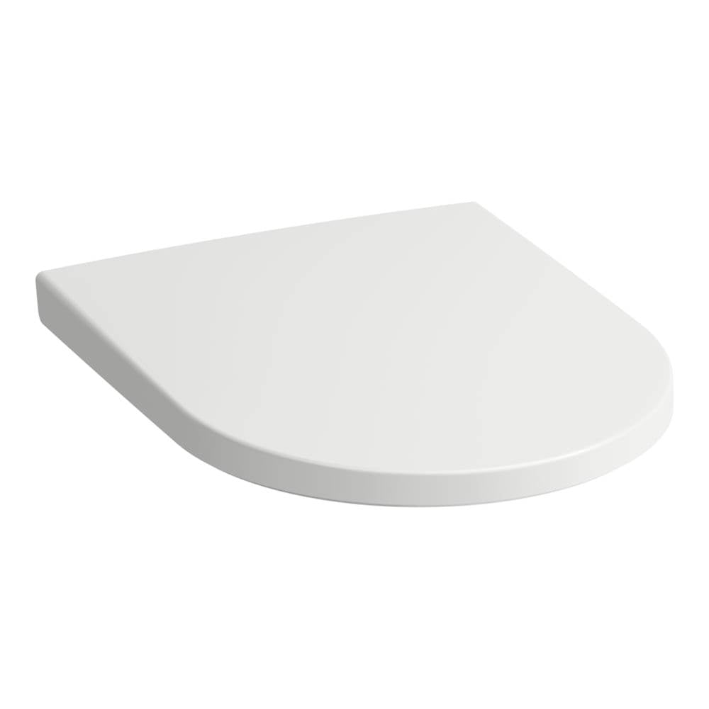 Laufen - WC seat and cover, removable, with lowering system, chrome hinges - Matte White