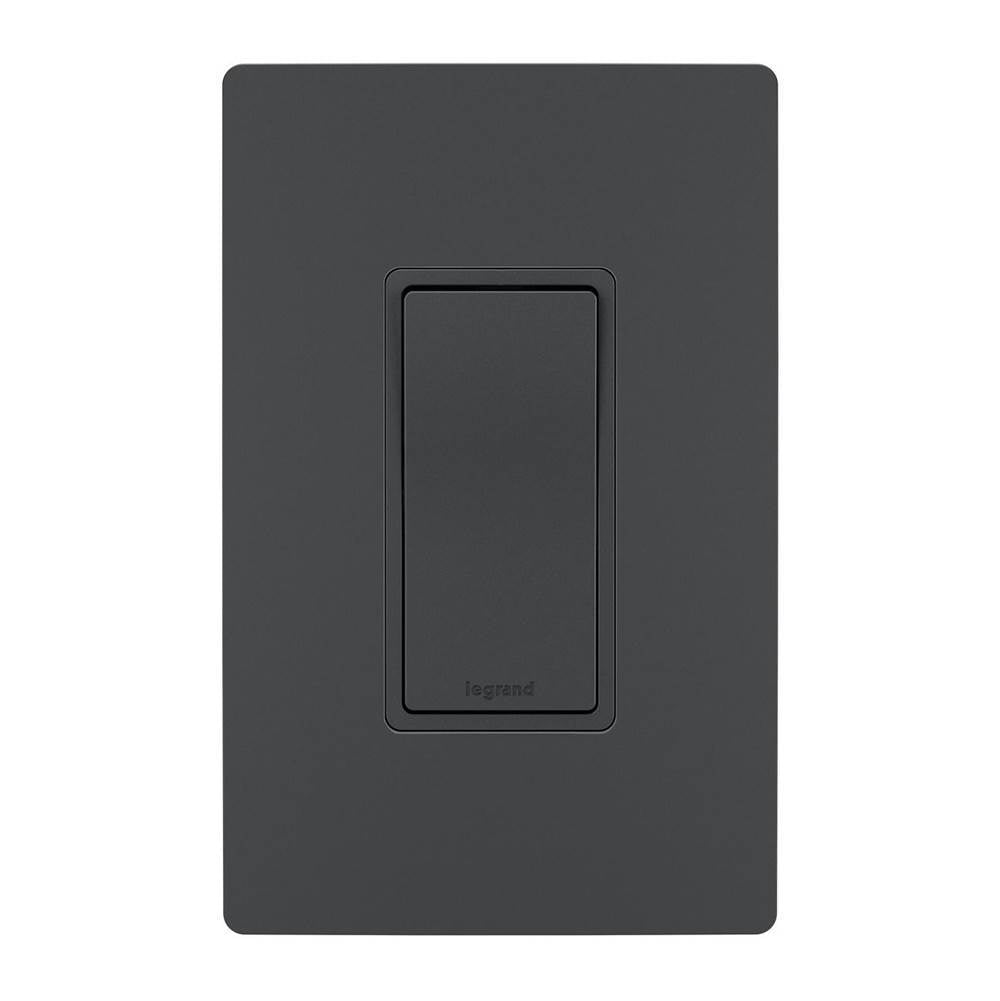 Legrand - radiant 15A 4-Way Switch, Graphite - Graphite