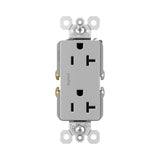 radiant Spec-Grade 20A Tamper-Resistant Receptacle, Brown