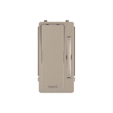 Legrand - radiant Interchangeable Face Cover for Multi-Location Remote Dimmer, Nickel - Nickel