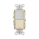 radiant Single-Pole/3-Way Switch with Night Light, Black
