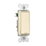 radiant 15A Single-Pole Switch, Brown