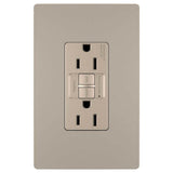 Legrand - radiant Spec-Grade 15A Tamper-Resistant Self-Test GFCI Receptacle, Nickel - Nickel