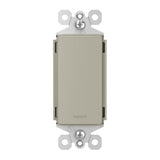 Legrand - radiant Blank Wall Plate Insert, Nickel - Nickel
