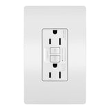 Legrand - radiant Spec-Grade 15A Weather-Resistant Self-Test GFCI Receptacle, White - White