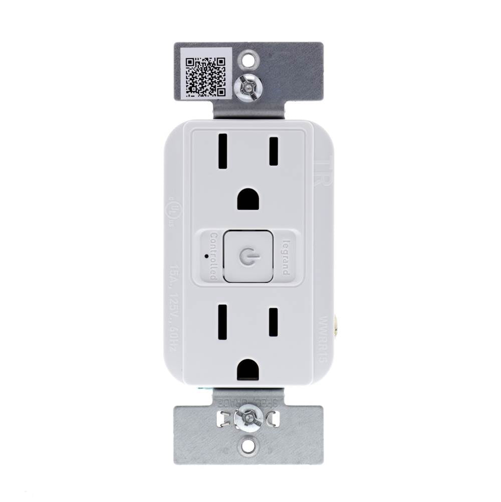 radiant Smart Outlet - Wi-Fi, White