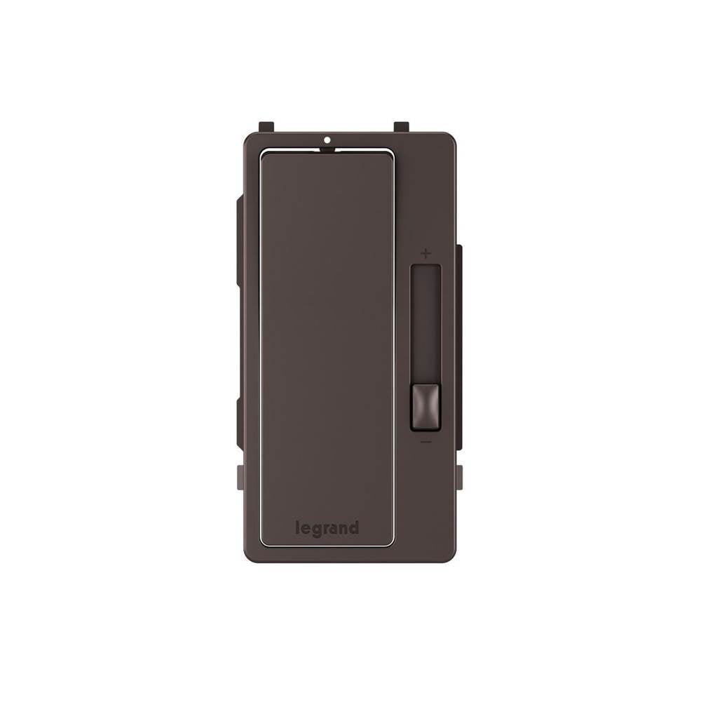 Legrand - radiant Interchangeable Face Cover, Dark Bronze - Dark Bronze