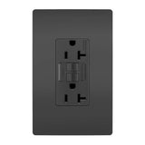Legrand - radiant Spec-Grade 20A Tamper-Resistant Self-Test GFCI Receptacle, Black - Black