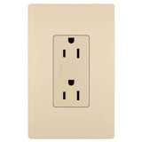 Legrand - radiant 15A 125V Duplex Tamper-Resistant Outlet, Ivory - Ivory