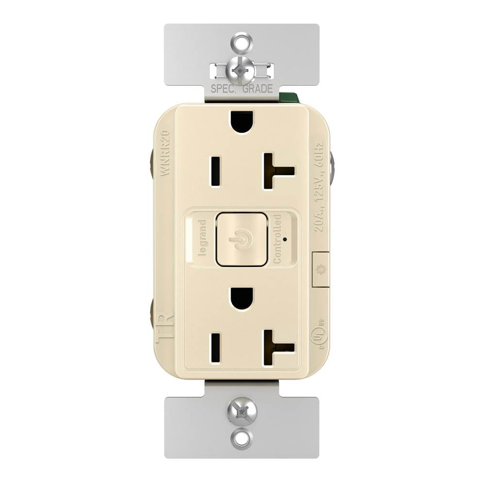 Smart 20A Outlet with Netatmo, Light Almond