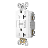 radiant Spec-Grade 20A Tamper-Resistant Self-Test GFCI Receptacle, Brown