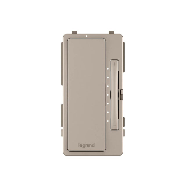 Legrand - radiant Interchangeable Face Cover for Multi-Location Master Dimmer, Nickel - Nickel