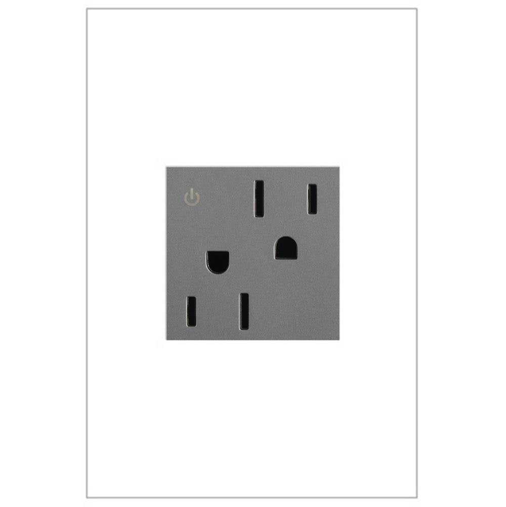 Legrand - Tamper-Resistant Dual Controlled Outlet, 15A - White