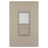 Legrand - radiant Single-Pole/3-Way Switch with Night Light, Nickel - Nickel