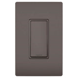 Legrand - radiant 15A Single-Pole Switch, Brown - Brown
