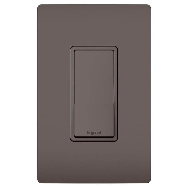 Legrand - radiant 15A 3-Way Switch, Brown - Brown