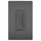 Legrand - radiant 4-Button Digital Timer, Black - Black