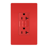 Legrand - radiant Spec-Grade 20A Tamper-Resistant Self-Test GFCI Receptacle, Red - Red