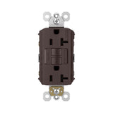 radiant Spec-Grade 20A Tamper-Resistant Self-Test GFCI Receptacle, Dark Bronze