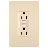 Legrand - radiant Spec-Grade 15A Weather-Resistant Self-Test GFCI Receptacle, Ivory - Ivory