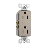 radiant 15A 125V Duplex Tamper-Resistant Outlet, Dark Bronze