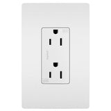 Legrand - radiant Outdoor Duplex Outlet, White - White