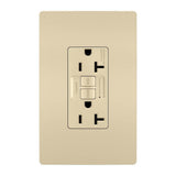 Legrand - radiant Spec-Grade 20A Tamper-Resistant Self-Test GFCI Receptacle, Ivory - Ivory