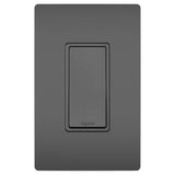 Legrand - radiant 15A 3-Way Switch, Black - Black