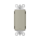 radiant Blank Wall Plate Insert, Brown