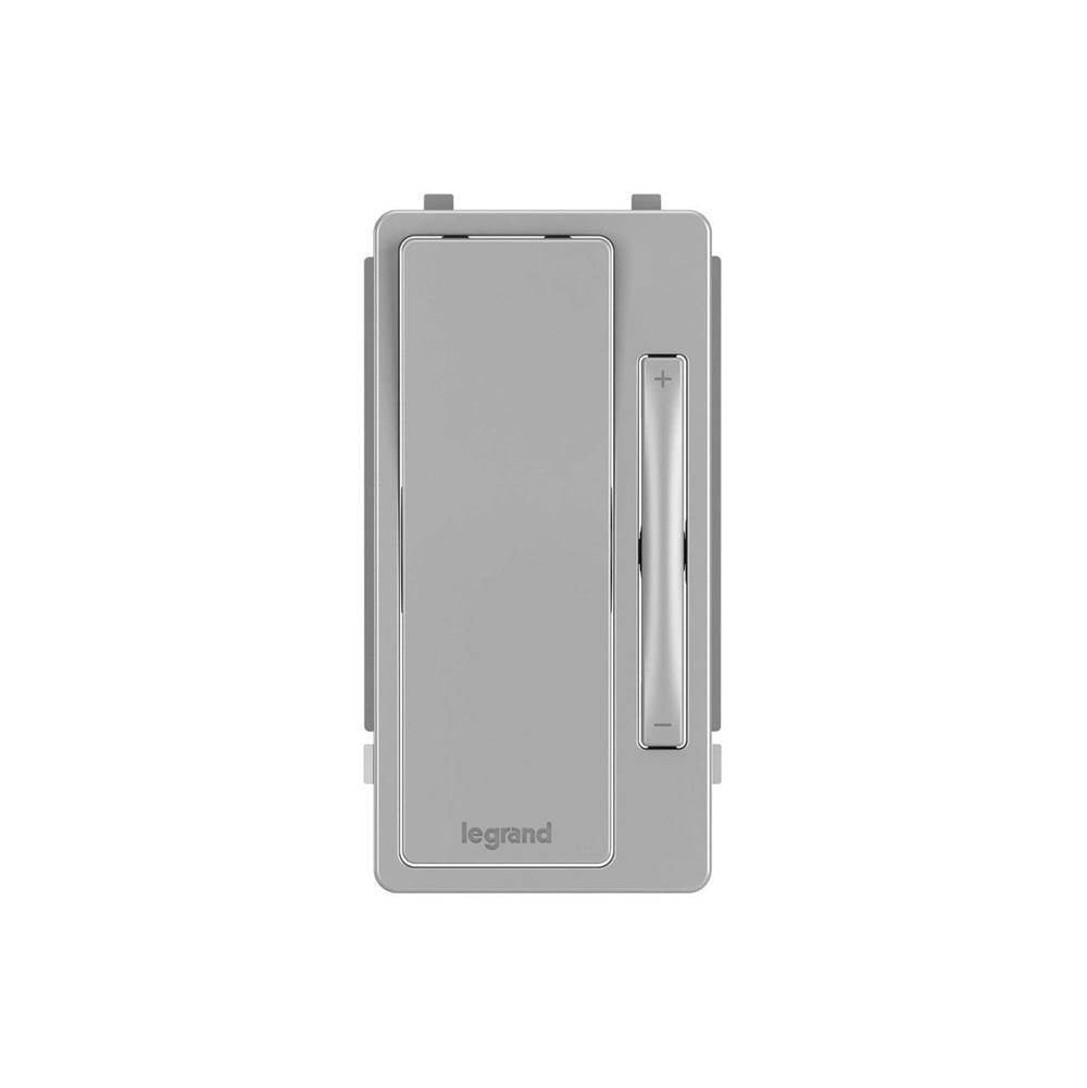 Legrand - radiant Interchangeable Face Cover for Multi-Location Remote Dimmer, Gray - Gray