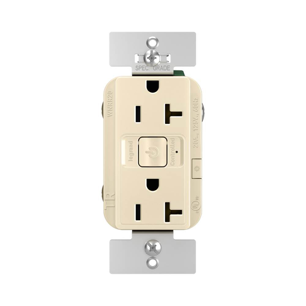 Smart 20A Outlet with Netatmo, Light Almond