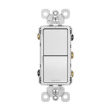 radiant Two Single-Pole/3-Way Switches, Black