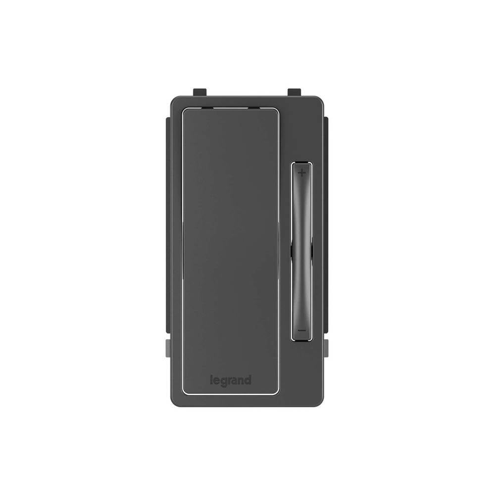 Legrand - radiant Interchangeable Face Cover for Multi-Location Remote Dimmer, Black - Black