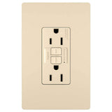 Legrand - radiant Spec-Grade 15A Tamper-Resistant Self-Test GFCI Receptacle, Ivory - Ivory