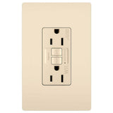Legrand - radiant Spec-Grade 15A Weather-Resistant Self-Test GFCI Receptacle, Light Almond - Light Almond