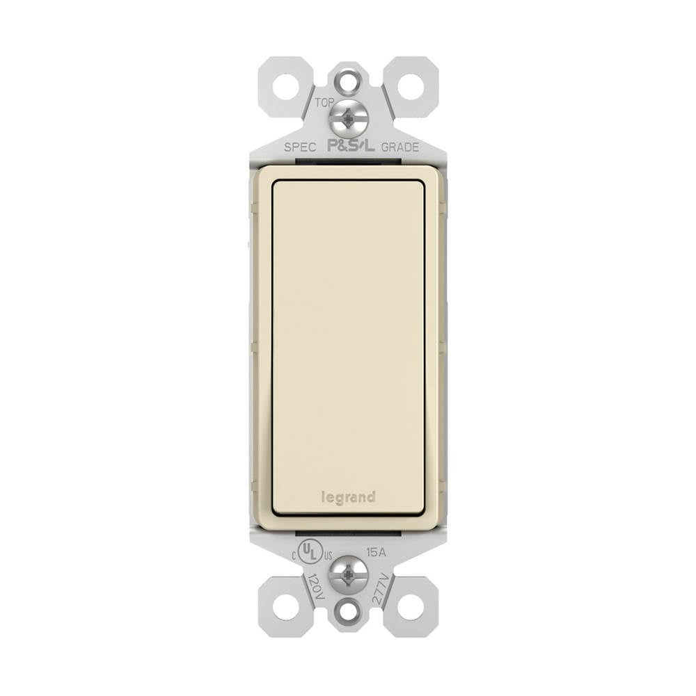radiant 15A Single-Pole Switch, Brown