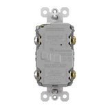 radiant Spec-Grade 15A Tamper-Resistant Self-Test GFCI Receptacle, Dark Bronze