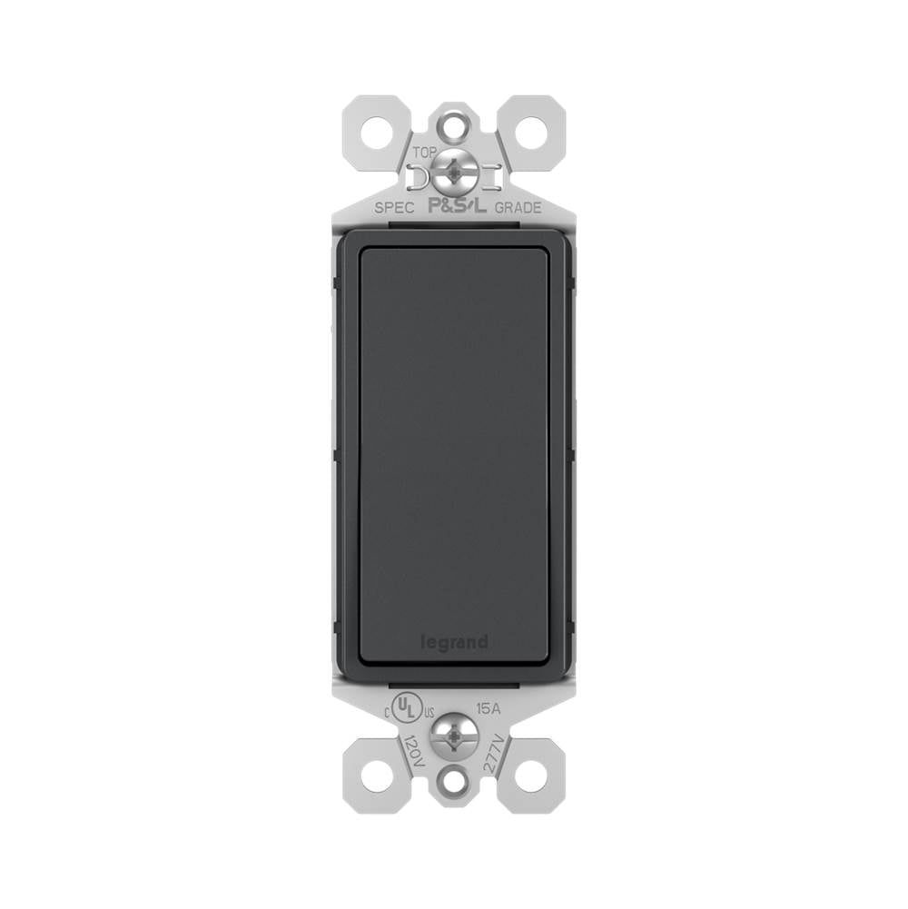 radiant 15A 3-Way Switch, Graphite