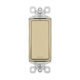 radiant 15A Single-Pole Switch with Locator Light, Ivory