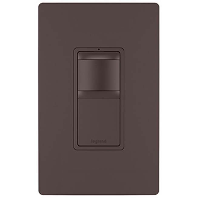 radiant Single-Pole/3-Way Occupancy Sensor, Dark Bronze