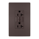 Legrand - radiant Spec-Grade 20A Tamper-Resistant Self-Test GFCI Receptacle, Dark Bronze - Dark Bronze