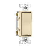 radiant 15A 4-Way Switch with Locator Light, Ivory