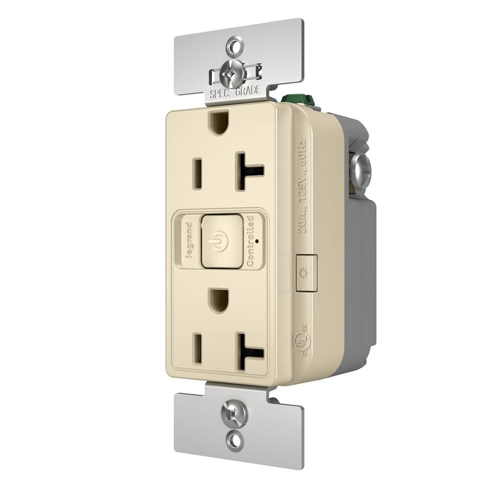 Smart 20A Outlet with Netatmo, Light Almond