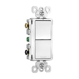 radiant Two Single-Pole/3-Way Switches, Black