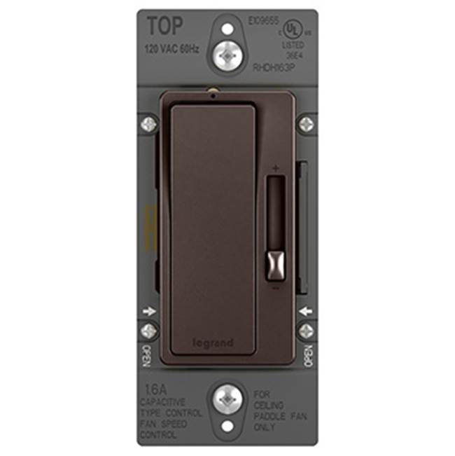 radiant Single-Pole/3-Way Fan Speed Control, Bi-Color